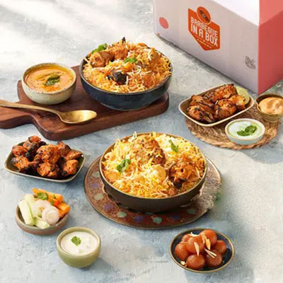 "Barbeque in a Box (Chicken Biryani) Regular - Click here to View more details about this Product